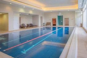 Relaxing indoor pool at the Hilton Reading.