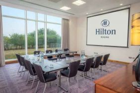 Meeting room with u shape table the Hilton Reading.