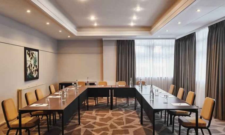 Meeting room with u shape table at the DoubleTree by Hilton London - Ealing.