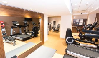 Fitness center at the DoubleTree by Hilton London - Hyde Park.