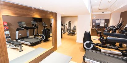 Fitness center at the DoubleTree by Hilton London - Hyde Park.