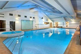 Relaxing indoor pool at the DoubleTree by Hilton Bristol North.