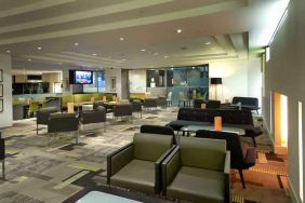 Spacious hotel workspace perfect for co-working at the Hilton London Kensington.