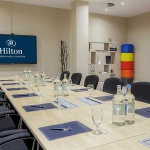 professional meeting room at Hilton London Angel Islington.