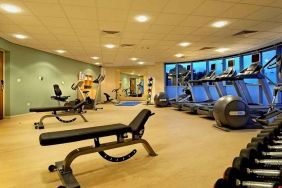 well equipped fitness center at Hilton Garden Inn Luton North.