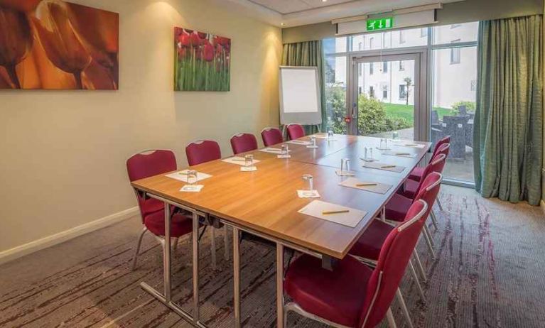 professional meeting room ideal for all business meetings at Hilton Garden Inn Luton North.