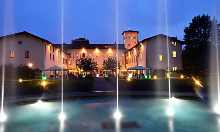 Outdoor pool at the Grand Hotel Villa Torretta Milan Sesto, Curio Collection.