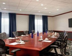 professional meeting room for all business meetings at Hilton Garden Inn Troy.