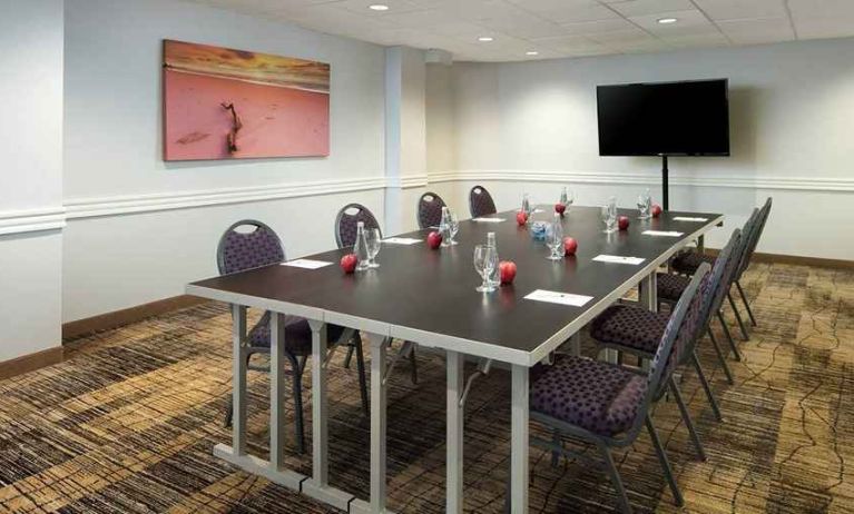 professional meeting room ideal for all business meetings at DoubleTree by Hilton Hotel San Diego - Hotel Circle.