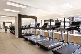 fitness center well equipped at Hilton San Francisco Financial District.