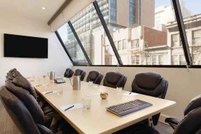 professional meeting room at Hilton San Francisco Financial District.