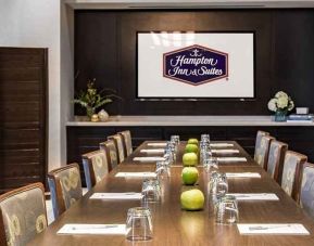 professional meeting room for all business needs at Hampton Inn & Suites Washington DC-Navy Yard.
