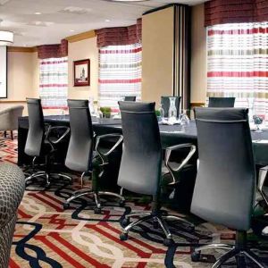 professional meeting room at Hilton Rosemont/Chicago O'Hare.