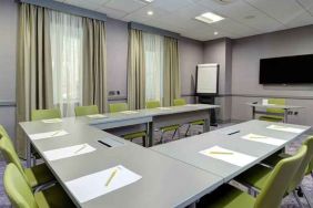 Small meeting room with u shape table at the Hilton Garden Inn Dublin Custom House.