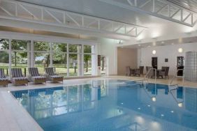 Relaxing indoor pool at the Hilton Belfast Templepatrick Golf & Country Club.