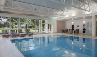 Relaxing indoor pool at the Hilton Belfast Templepatrick Golf & Country Club.