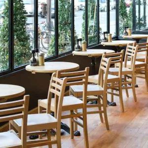 Seating area perfect for co-working at the Hilton Paris Opera.