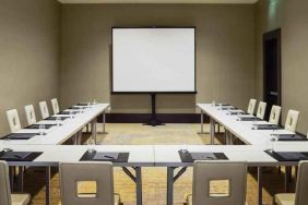 Meeting room with u shape table at the Hilton Dallas Plano Granite Park.