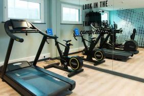 well equipped fitness center at Hampton by Hilton London Park Royal.