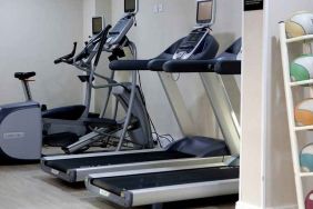 well equipped fitness center at DoubleTree by Hilton York.