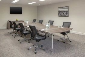 professional meeting room at DoubleTree by Hilton Bristol City Centre.