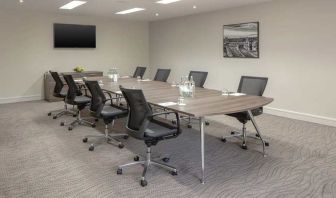 professional meeting room at DoubleTree by Hilton Bristol City Centre.