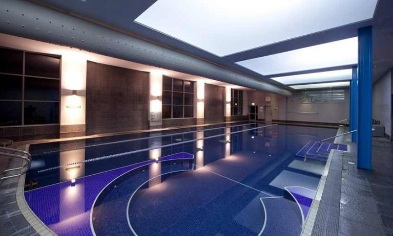 beautiful indoor pool at DoubleTree by Hilton Bristol South - Cadbury House.