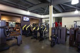 well equipped fitness center at DoubleTree by Hilton Bristol South - Cadbury House.