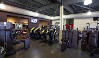 well equipped fitness center at DoubleTree by Hilton Bristol South - Cadbury House.