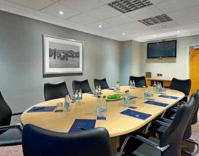 professional meeting room at Hilton Cobham.