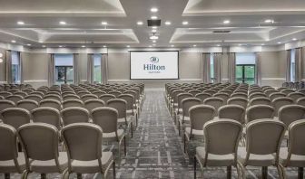 Professional confererence hall and meeting area at Hilton London Watford.