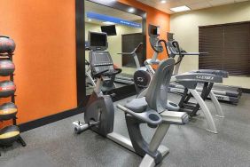 well equipped fitness center at Hampton Inn & Suites by Hilton San Jose-Airport.