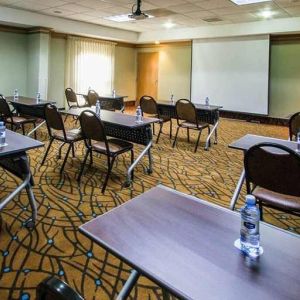 professional meeting and conference room at Hampton Inn & Suites by Hilton San Jose-Airport.