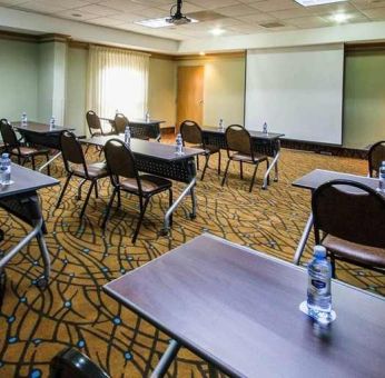 professional meeting and conference room at Hampton Inn & Suites by Hilton San Jose-Airport.