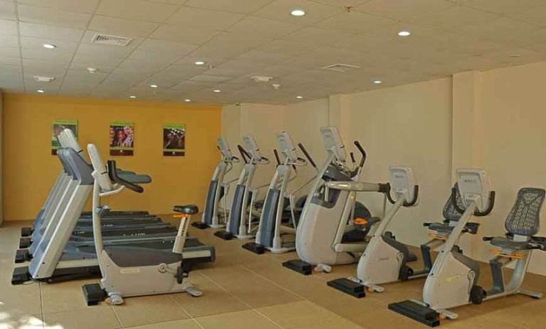 well equipped fitness center at DoubleTree by Hilton Hotel Cariari San Jose - Costa Rica.