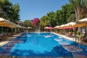 large outdoor pool at DoubleTree by Hilton Bodrum Marina Vista.