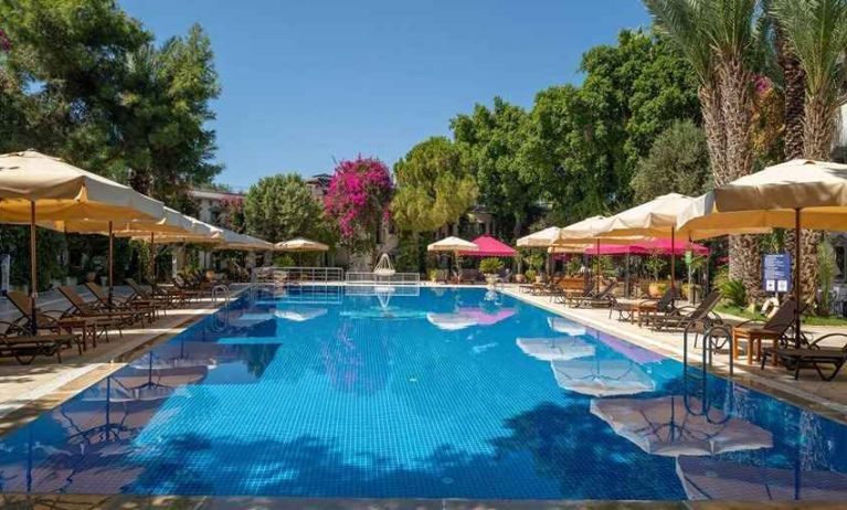 large outdoor pool at DoubleTree by Hilton Bodrum Marina Vista.