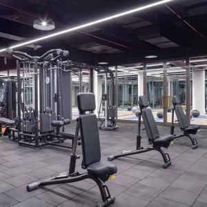 well equipped fitness center at Hilton Istanbul Bakirkoy.