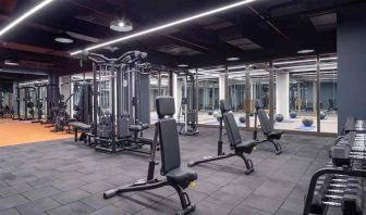 well equipped fitness center at Hilton Istanbul Bakirkoy.