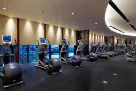 well equipped fitness center at Hilton Istanbul Bomonti Hotel & Conference Center.