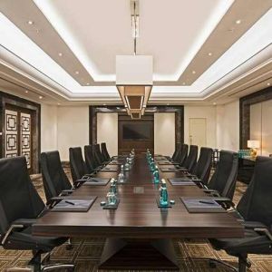 professional meeting room at Hilton Istanbul Bomonti Hotel & Conference Center.