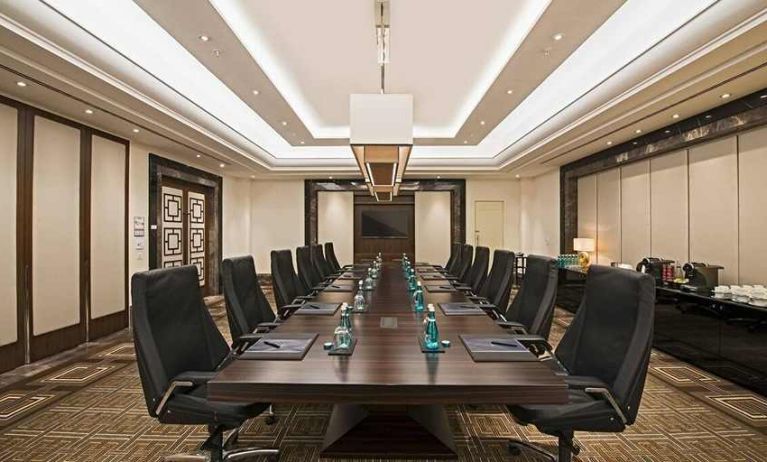 professional meeting room at Hilton Istanbul Bomonti Hotel & Conference Center.