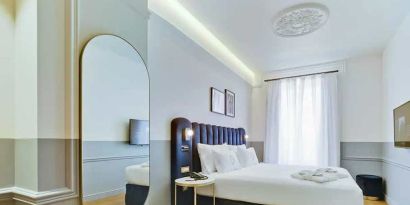 lovely king room with TV at Casa Alberola Alicante, Curio Collection by Hilton.