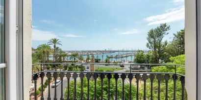 stunning views from the terrace make working remotely even more enjoyable at Casa Alberola Alicante, Curio Collection by Hilton.