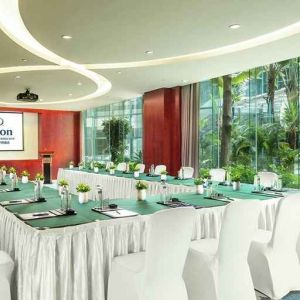 professional meeting room for all business meetings and conferences at Hilton Guangzhou Science City.