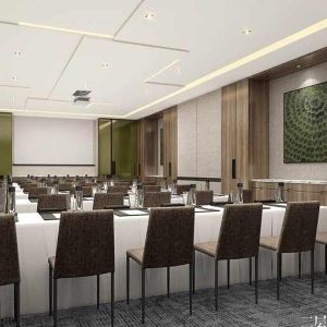 professional meeting room for all business meetings and conferences at DoubleTree by Hilton Kunming Airport.