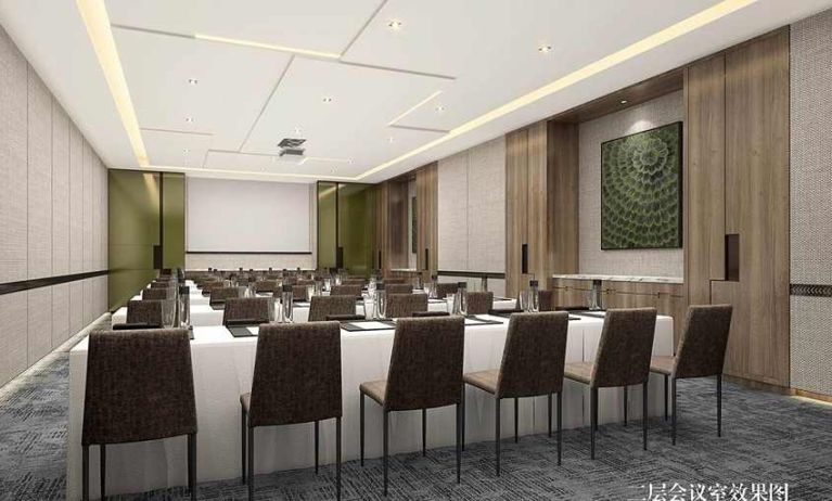 professional meeting room for all business meetings and conferences at DoubleTree by Hilton Kunming Airport.