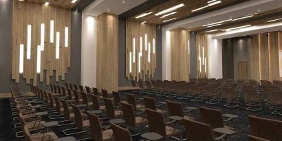 professional meeting room ideal for conferences at DoubleTree by Hilton Manisa.