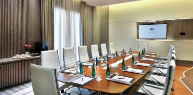 Elegant meeting room at the DoubleTree by Hilton Doha - Old Town.