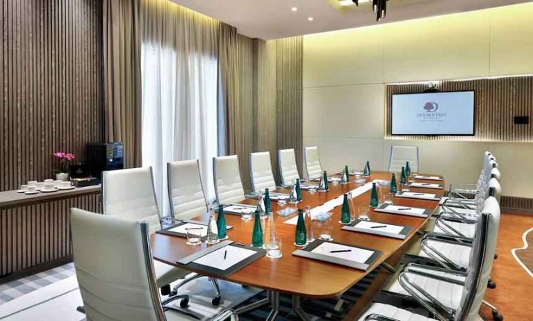 Elegant meeting room at the DoubleTree by Hilton Doha - Old Town.